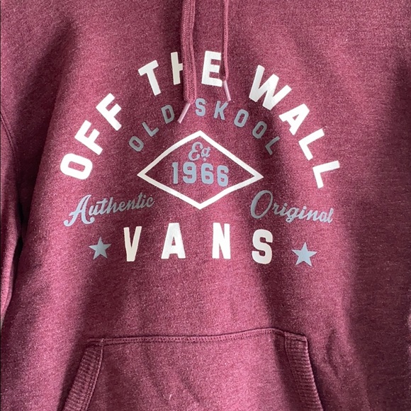 Vans Old Skool pullover hoodie - burgundy - Picture 2 of 6